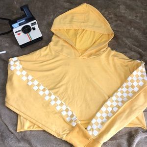 Very cropped sweater.